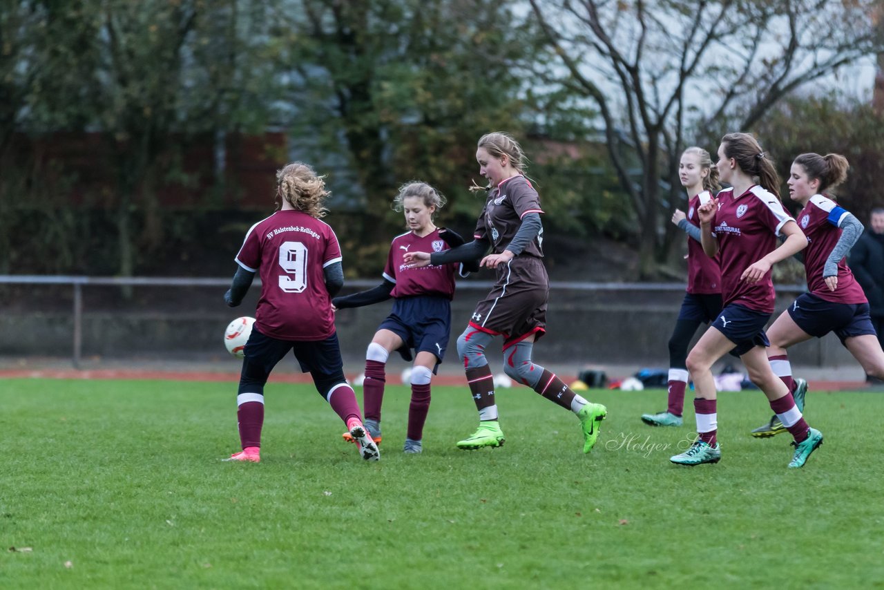 Bild 205 - C-Juniorinnen Halstenbek-Rellingen - St.Pauli : Ergebnis: 0:5